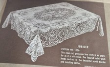 Quaker lace tablecloth for sale  Seattle