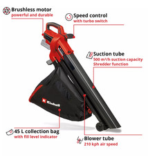 Einhell cordless leaf for sale  WOLVERHAMPTON