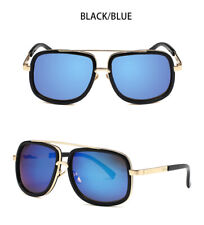 Óculos de sol masculino feminino tamanho grande quadrado PILOT óculos de sombra ao ar livre UV400 comprar usado  Enviando para Brazil