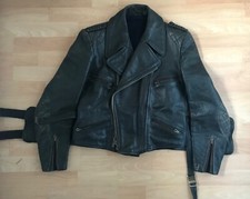 Vintage motorradjacke schwarze gebraucht kaufen  Würselen