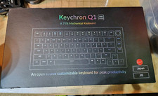 Teclado mecânico personalizado Keychron Q1 botão sem interruptores  comprar usado  Enviando para Brazil