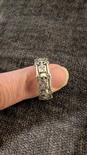 Jeulia skull ring for sale  Bonaire