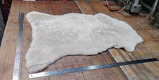 Beige genuine sheepskin for sale  BIRMINGHAM