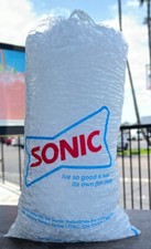 500 sacos de gelo de plástico Sonic 10 lb com cordão de pano comprar usado  Enviando para Brazil