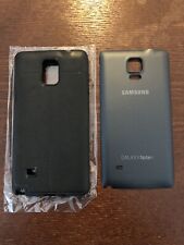 Capa traseira preta OEM Samsung Galaxy Note 4 com capa de telefone texturizada TPU usada BOM comprar usado  Enviando para Brazil