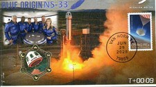 2025 Blue Origin NS-33 Crewed Space Flight Van Horn 29 de junho SAS comprar usado  Enviando para Brazil