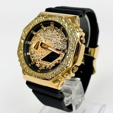 Usado, Relógio masculino de quartzo CASIO G-SHOCK GM-2100MG-1AJR mostrador dourado Ana-Digi do Japão comprar usado  Enviando para Brazil