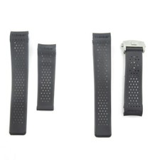 22 mm para relógio TagHeuer Carrera preto peças de reposição pulseira de borracha comprar usado  Enviando para Brazil