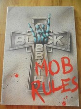 Black Sabbath Mob Rules 1981 / 1982 World Tour Official Programme - Hammersmith comprar usado  Enviando para Brazil