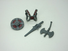 MOTU,HE-MAN ARMADURA,ESPADA,AX,ESCUDO,LOTE,Mestres do Universo,peças,arma comprar usado  Enviando para Brazil
