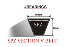Spz section belt for sale  COVENTRY