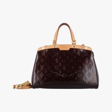 Bolsa de mão Louis Vuitton monograma Vernis Brea MM ombro couro Amarante autêntica comprar usado  Enviando para Brazil