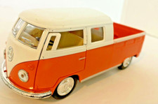 Brinquedo Kinsmart 1963 Volkswagen 5" modelo fundido dois tons laranja branco VW caminhão comprar usado  Enviando para Brazil