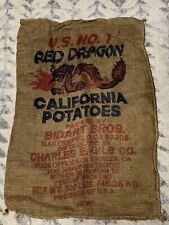 Vintage burlap feed for sale  Uniontown