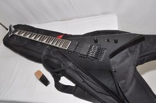 Guitarra elétrica Jackson KING V EMG preta/rosewood RefNo 6136 comprar usado  Enviando para Brazil
