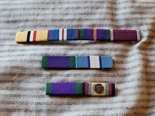 Medal ribbon bars for sale  TAMWORTH