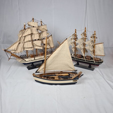 Wooden model boats for sale  CARDIFF