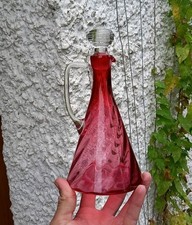 cranberry glass decanter for sale cranberry glass decanter for sale SOUTHAM