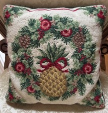 Williamsburg needlepoint pillo for sale  Dawsonville