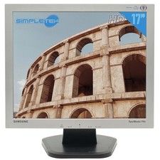 SAMSUNG 710V SCHERMO DISPLAY 17" 4:3 5:4 MONITOR VGA VESA PC COMPUTER DVR CASSA comprar usado  Enviando para Brazil