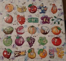 Magnet alphabet fruits d'occasion  Dunkerque-