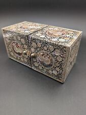 Black lacquerware inlaid for sale  Holly