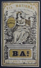 Old label 1870 d'occasion  Expédié en Belgium
