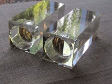Pair solid crystal for sale Pair solid crystal for sale  DARTFORD