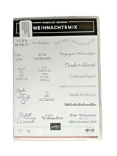 Stampin stempelset weihnachtsm gebraucht kaufen  Gröbenzell