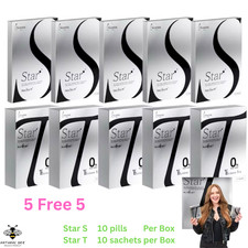 Usado, Star S & Star T Detox Diet Slim Reduce Weight Management Vcretra TataYong 5 + 5 comprar usado  Enviando para Brazil