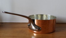 Casserole cuivre étamée d'occasion  Saint-Ouen