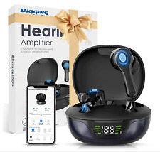 Amplificador auditivo DiGGiNGSOUND para idosos adultos, recarregável - caixa aberta comprar usado  Enviando para Brazil