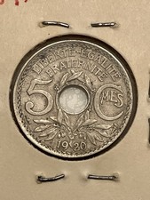 Moeda francesa antiga 1920 França 5 centavos mundo estrangeiro europeu comprar usado  Enviando para Brazil