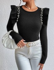 Maglione nero con usato  Italia