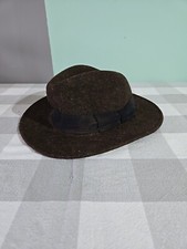 Brown fedora hat for sale  Morrison