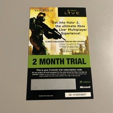 Xbox live halo for sale  CARLISLE