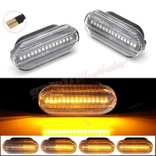 Transparente para Seat Ibiza 6L 2002 2003 2004 2005-2008 LED luz indicadora lateral dinâmica comprar usado  Enviando para Brazil