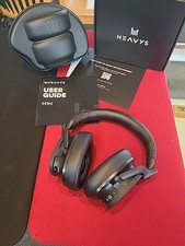 Auriculares inalámbricos Heavys H1H y estuche rígido con guía del usuario segunda mano  Embacar hacia Mexico