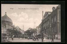 Old postcard liége d'occasion  Expédié en Belgium