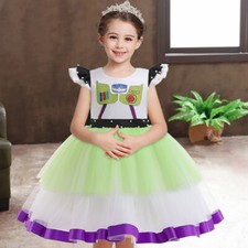 Cosplay Buzz Lightyear Crianças Meninas Vestido de Princesa Saias TuTu Fantasias de Halloween comprar usado  Enviando para Brazil