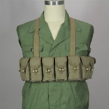 Bolsa de munição RARA Chicom 1970S Viet Cong NVA tipo-56 SKS equipamento peitoral ótimo estado, usado comprar usado  Enviando para Brazil