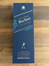 RARO UK 700 mL Johnnie Walker Blue Label uísque escocês SOMENTE CAIXA VAZIA comprar usado  Enviando para Brazil