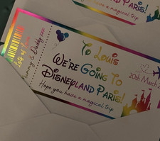 Going disneyland foil for sale  WIGAN