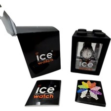 Ice watch black for sale  DARTFORD