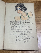 Inscribed original illustratio d'occasion  Expédié en Belgium