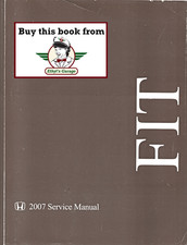 Manual de manutenção de reparo Honda Fit Shop 2007 comprar usado Manual de manutenção de reparo Honda Fit Shop 2007 comprar usado  Enviando para Brazil