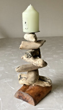 Handmade driftwood candlestick for sale  REDDITCH