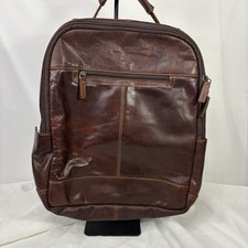 NOVA Mochila Conversível Jack Georges Voyager / Couro Marrom Mensageiro comprar usado  Enviando para Brazil