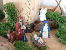 Krippenfiguren miniatur tlg gebraucht kaufen  Heinsberg