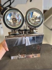 Luces todoterreno Sirius cromadas de 5 pulgadas con soportes para coche/camión o barco probadas segunda mano  Embacar hacia Mexico